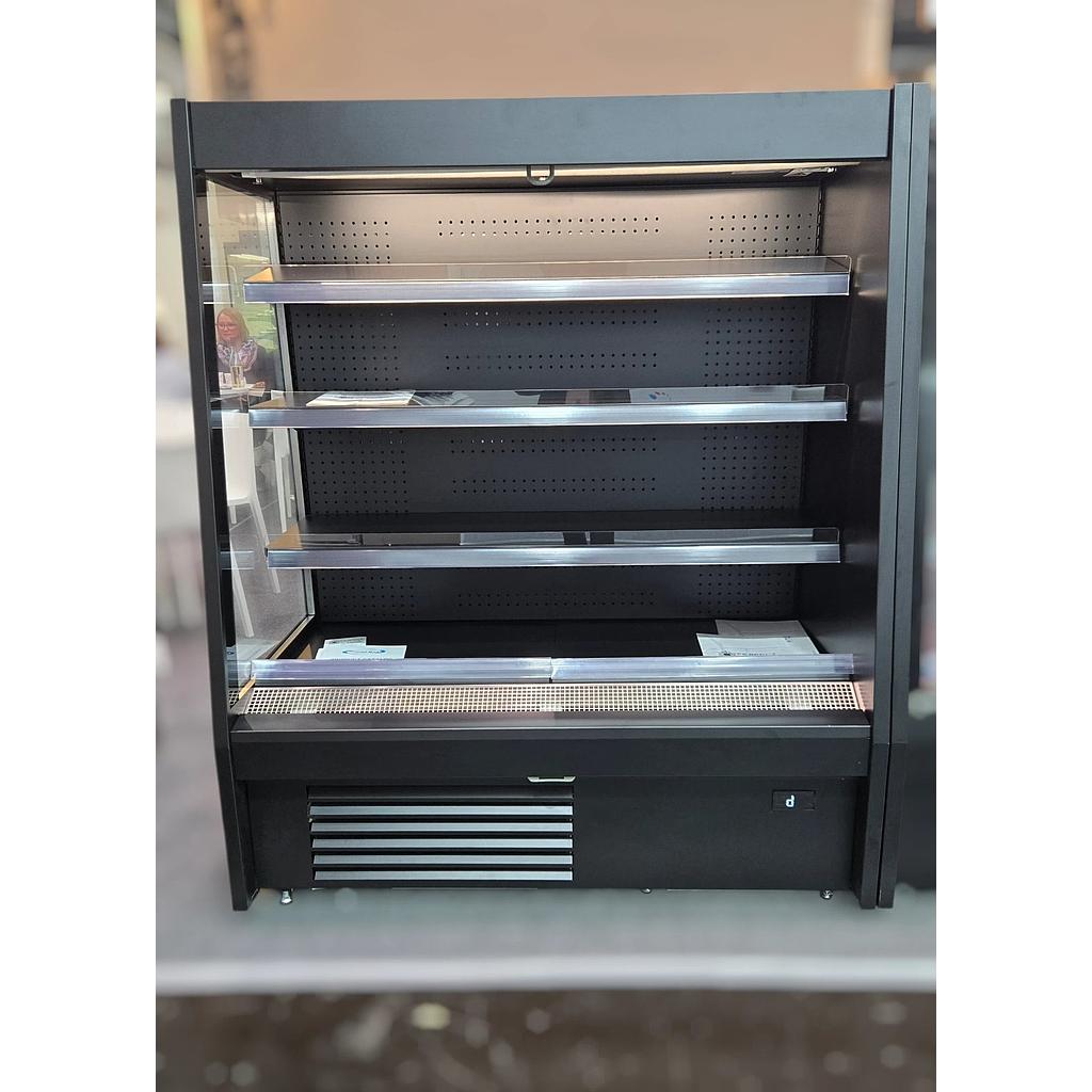 Semi-vertical refrigerated display case ATHENA 250 / 2580x803x1565mm, Plug in, R290, open with night blind