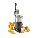 Професионална електрическа сокоизстисквачка Hendi, за цитрусови плодове 980 об./мин., 230W, Алуминий / Неръждаема стомана, 280x200x(H)470mm