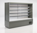 Wall-mounted refrigerated showcase SAMOS L 2600mm, Plug-in, Opening doors