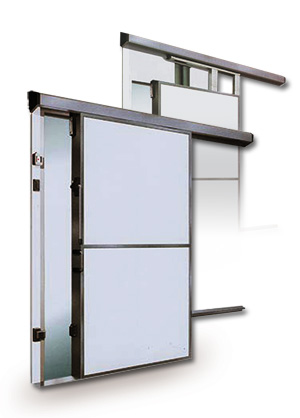 Sliding refrigerator door 2000x2500mm for thermal panel 120mm MINUSOVA