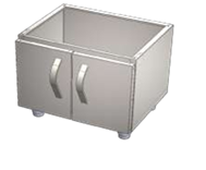 Cabinet base for appliance 800x700x500