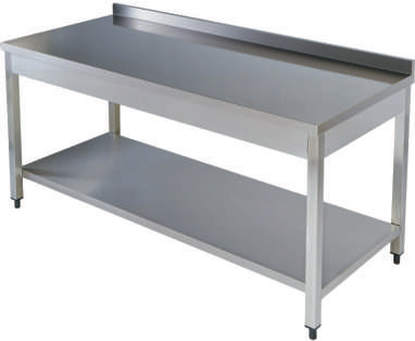 WORK TABLE WITH LOWER SHELF, 1500x600x850