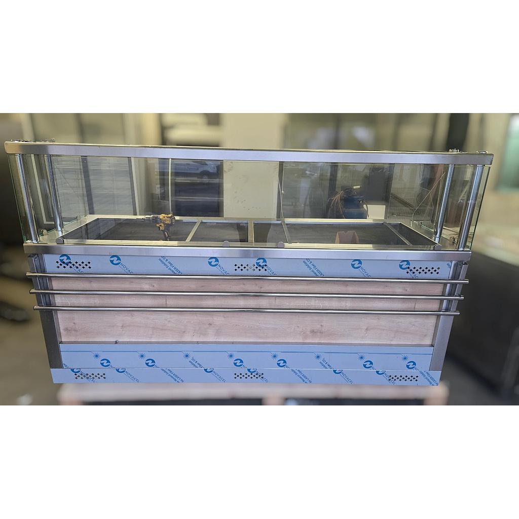 Bain marie electric 6GN 1/1, 2100x700x850/1350, 2.5kW/220V