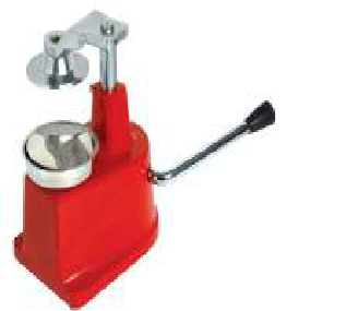 Hamburger press, 12 cm.