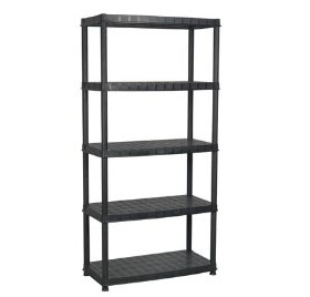 Plastic rack for cold storage PERFORATED 930x430x2150mm