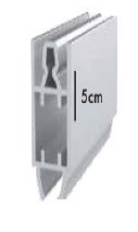 Extension for refrigerator door frame 50mm