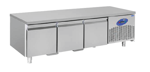 [KRCS.CIH.3.700.200CM] Refrigerator table 3 doors 200x70x60