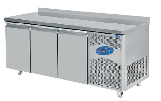[KRCS.TEZ.3.700.200CM] Refrigerator table 3 doors 200x70x85