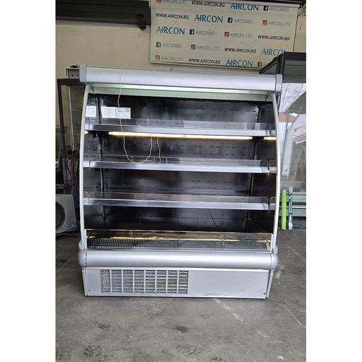 [Kfl.Argus.135] Semi-vertical Refrigerator Showcase Oscartielle ARGUS 135x875x1510mm, Plug-in