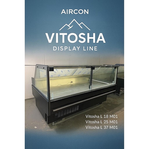[Aircon.Vitosha.25] Щандова хладилна витрина Vitosha L 18 M01  (копие)