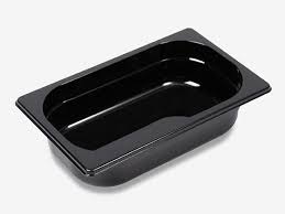 [GastroPlast/GNP-1465/Black] Gastronorm pot 1/4 65 mm. GNP 1465