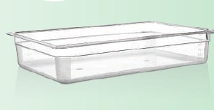 [GastroPlast/GNP-11100] Гастронорм съд 1/1 100 мм-прозрачен