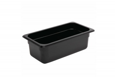 [GastroPlast/GNP-14100/Black] Gastronorm vessel 1/4 100 mm. GNP 14100