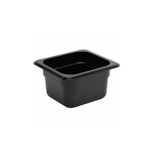 [GastroPlast/GNP-16100/Black] Gastronorm dish 1/6 100 mm GNP 16100
