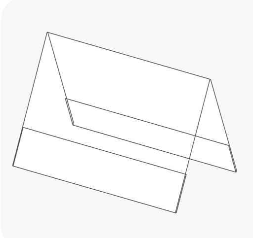 [HMK.05.51.707-Y] Pocket for labels PVC A7