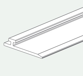 [HMK.50.21.03-100] Magnetic T profile 1000mm for separator/white