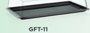 [GastroPlast/GFT 12] Тава черна GN 1/2 GFT 12