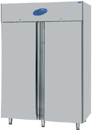 [KRCS.DBL 1200] Stainless steel freezer -10/-22, 140x71x207