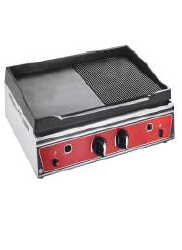 [KRCS.EIZDGL.50] Grill GAS 500x400x200 Smooth and ribbed plate