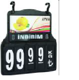 [HMK/C-14/YAVUZ] A4 Label for vegetables black