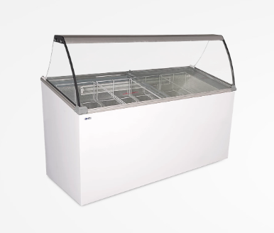 [ugur.181903] Ice cream display case Ugur UDR 8 SCE TS / 1554x620x1296; -18/-23 °C