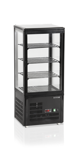 [TEF.16064] Refrigerated showcase for cakes UPD80-BLACK 428x386x1000