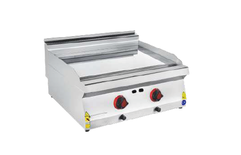 [KRCS.IZPGL.870] Grill type plate smooth GAS LPG, 800x700x300